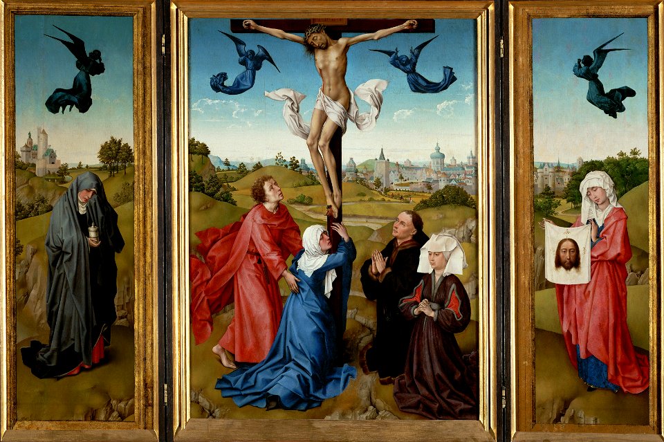 Rogier van der Weyden - Triptych- The Crucifixion - Google Art Project