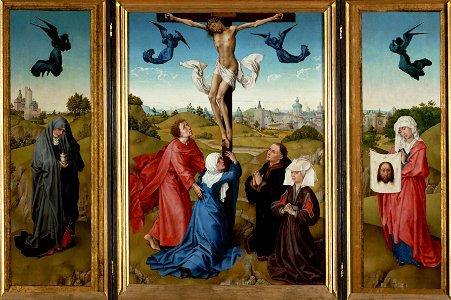 Rogier van der Weyden - Triptych- The Crucifixion - Google Art Project
