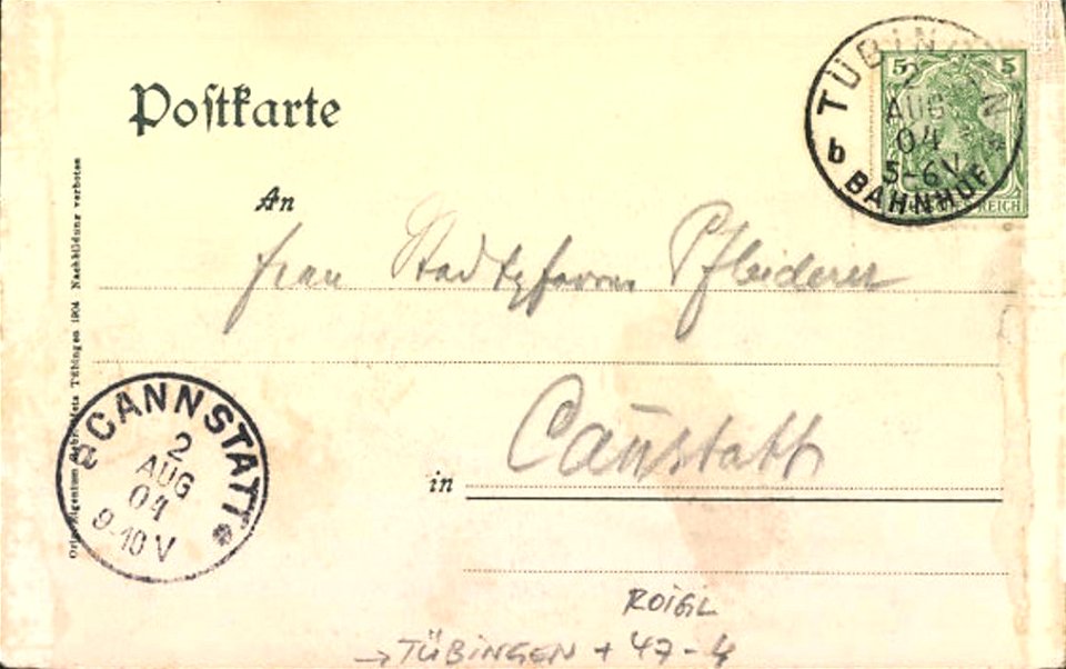 Roigelhaus (AK 21435 Gebr. Metz 1904) R