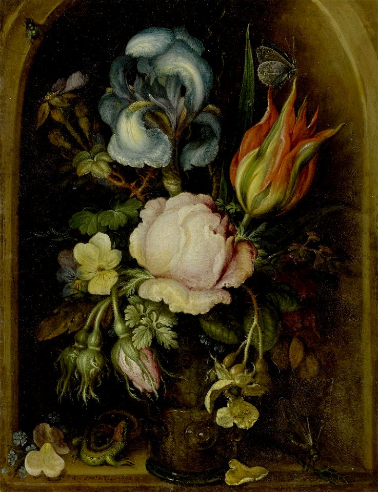 Roelant Savery Blumenstillleben 1612