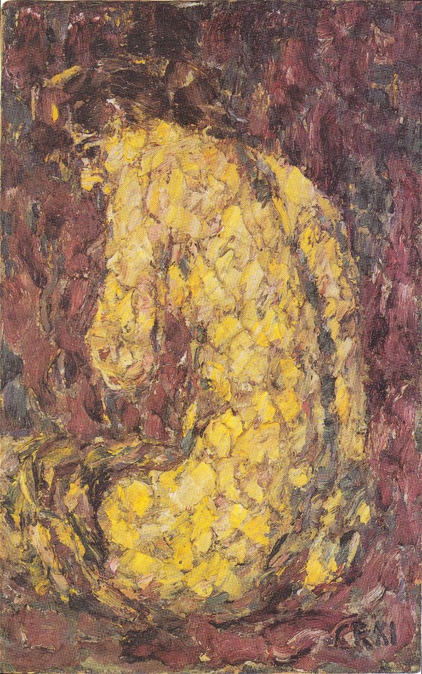 Rohlfs - Weiblicher Rückenakt, 1911
