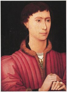 Rogier van der Weyden - Portret van een Man in Bontjas