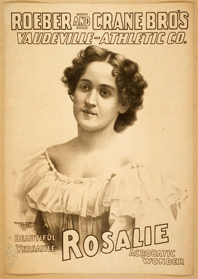 Roeber and Crane Bro's Vaudeville-Athletic Co. LCCN2014635724