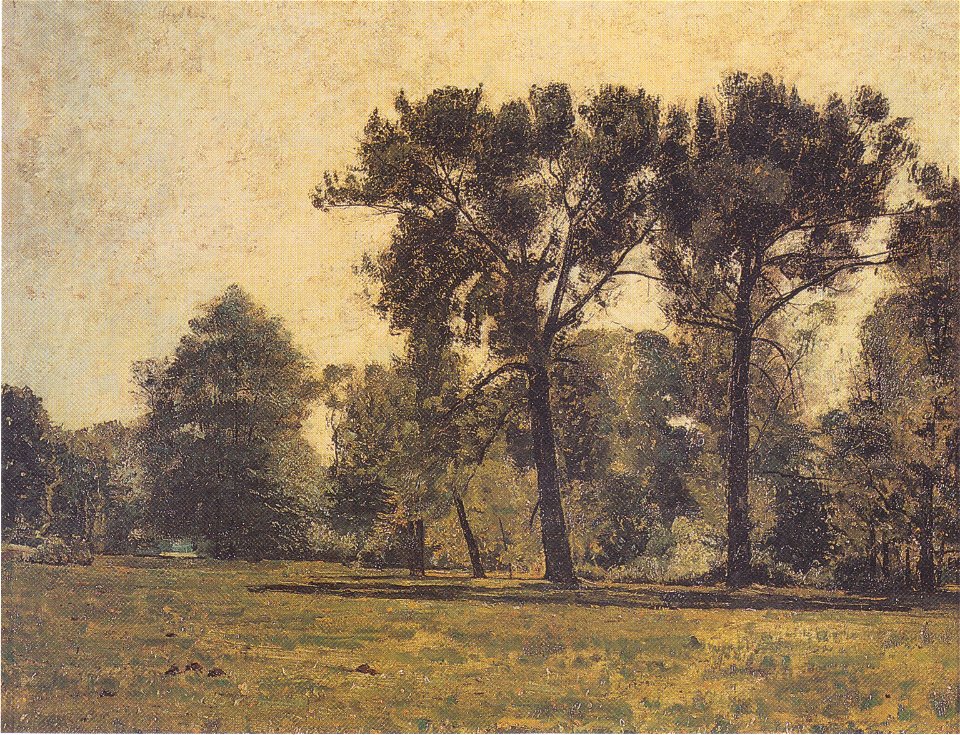 Rohlfs - Pappeln bei Goethes Gartenhaus - ca1885