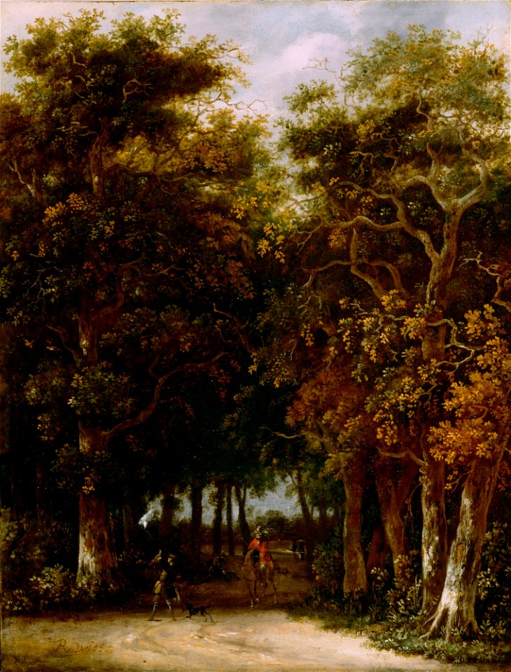 Roelof van Vries - Landscape with Hunter - 64.119 - Detroit Institute of Arts