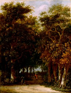 Roelof van Vries - Landscape with Hunter - 64.119 - Detroit Institute of Arts