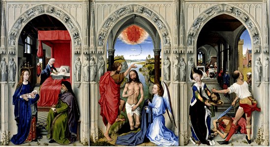 Rogier van der Weyden - The Altar of St. John