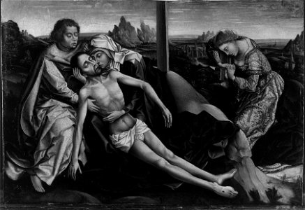 Rogier van der Weyden - Pietà - Walters 37289