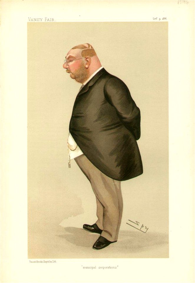 Albert Kaye Rollit, Vanity Fair, 1886-10-09