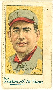 Roger Bresnahan, Chicago Cubs, baseball card portrait LCCN2007685739