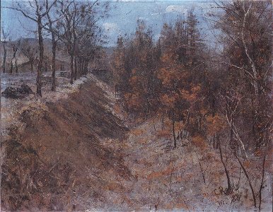Rohlfs - Der Wilde Graben neben der Chausee, 1888