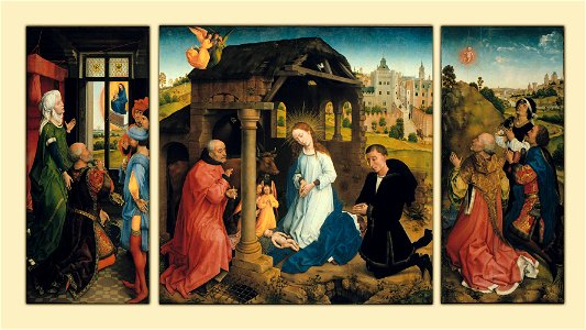 Rogier van der Weyden - The Middelburg Altar - Google Art Project