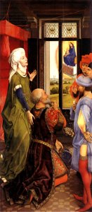 Rogier van der Weyden - Bladelin Triptych (left wing) - WGA25619