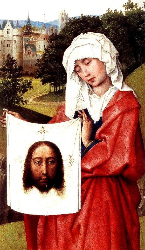 Rogier van der Weyden - Crucifixion Triptych (detail) - WGA25616