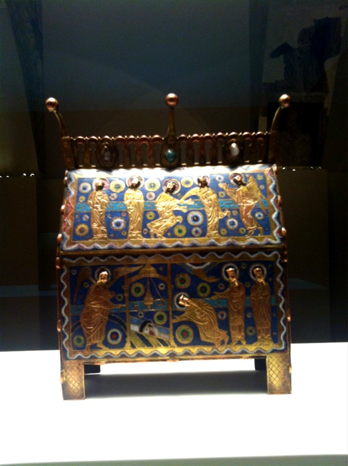 Romanesque Treasure of MNAC- Arqueta resurrecció (1)