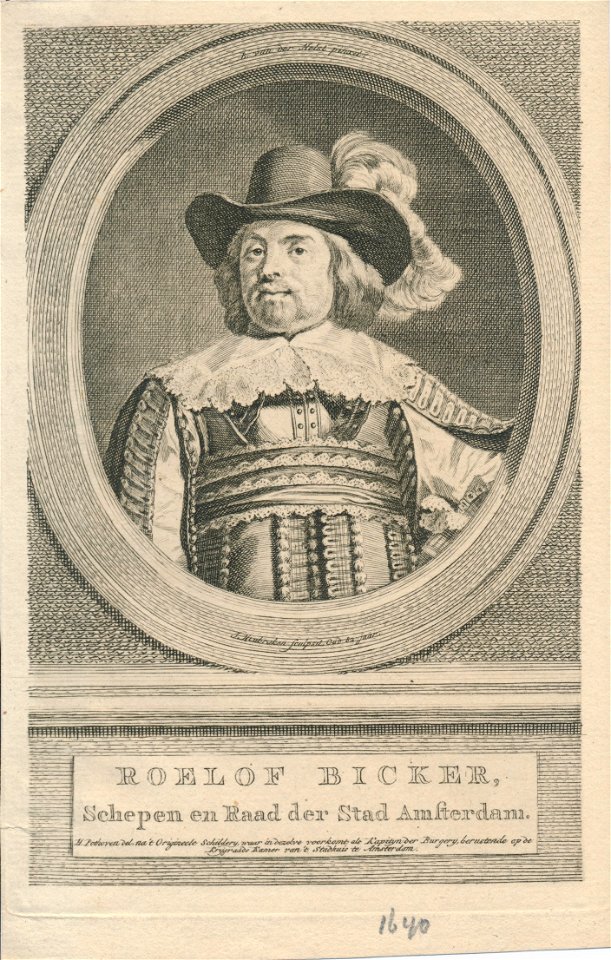 Roelof Bicker 1611-1656, Erfgoedcentrum Rozet, 300 191 d 2 B-46