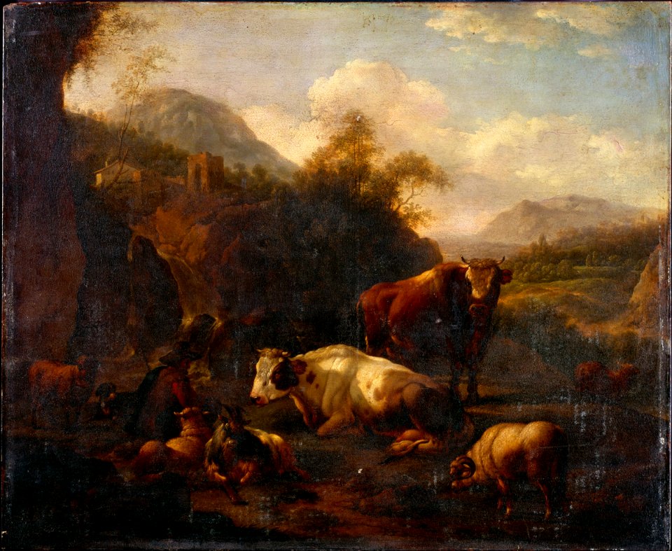 Roos, Johann Heinrich - Landscape - Google Art Project