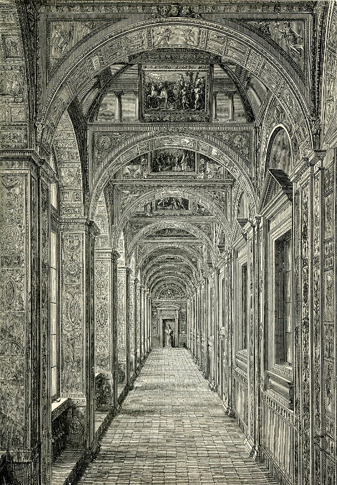 Roma le Loggie di Raffaello nel Vaticano