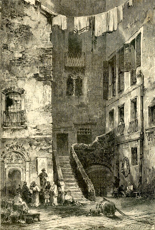 Roma una via del Ghetto che si vuole atterrare