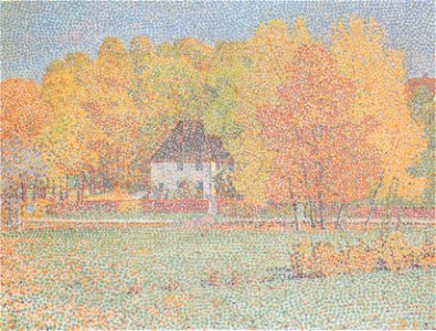 Rohlfs - Goethes Gartenhaus im Weimarer Park, 1902