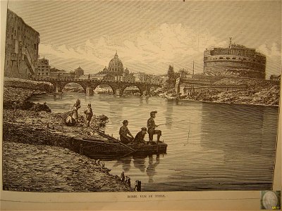 Rome , vu du Tibre
