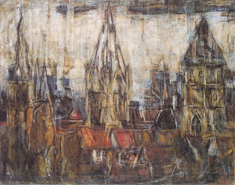 Rohlfs - Türme von Soest, 1921