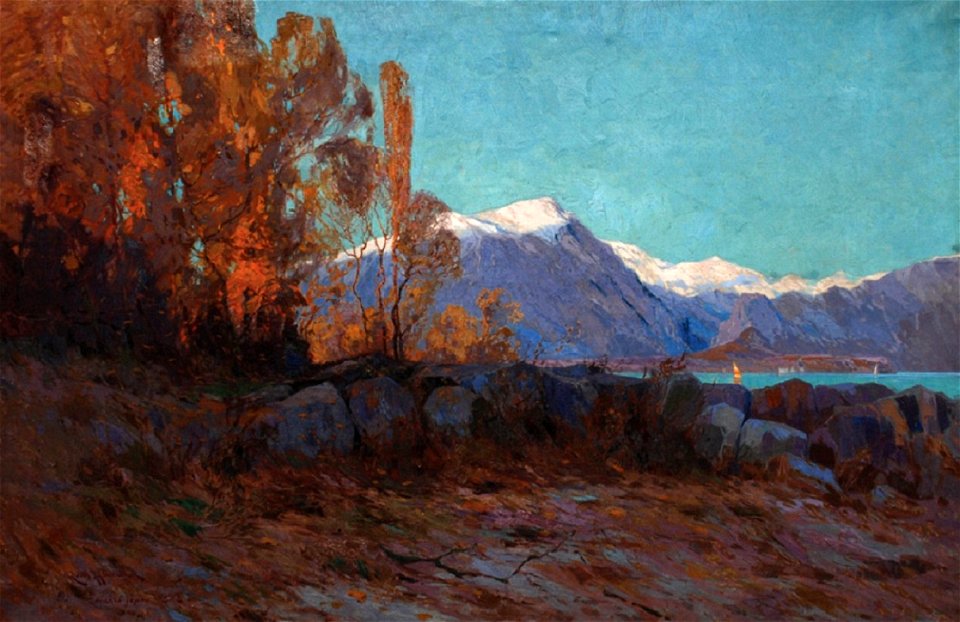 Roman Havelka Gardské jazero 1903