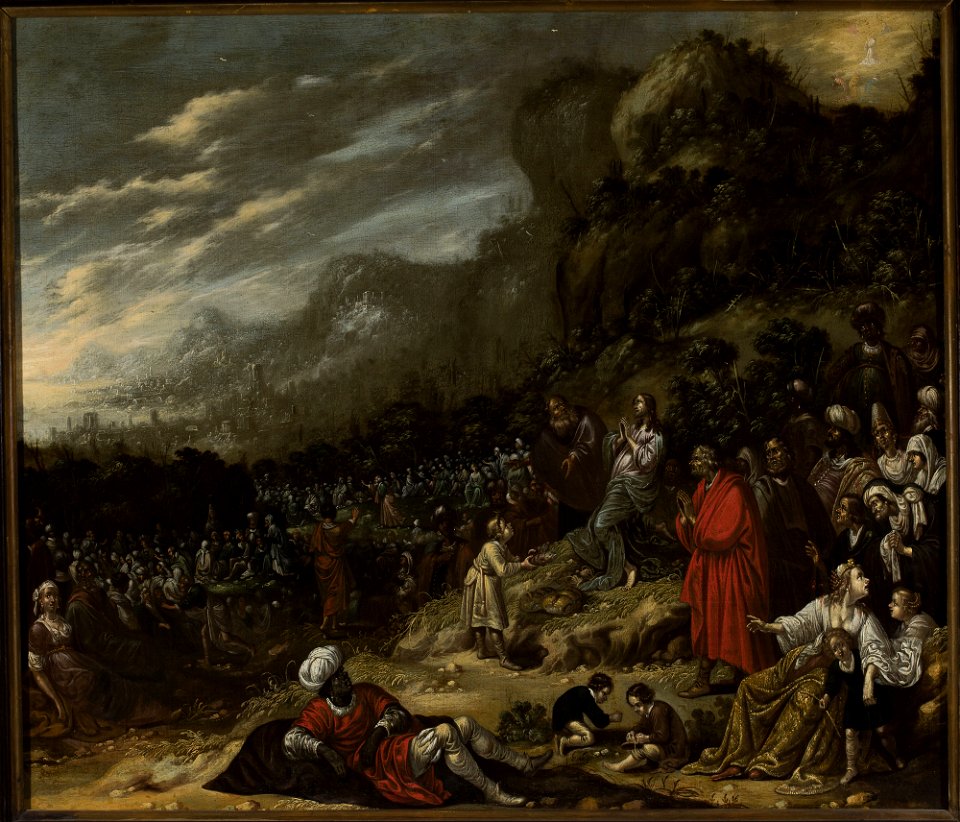 Rombout van Troyen - Miracle of the multiplication of bread (John 6-1-13) - M.Ob.2175 MNW - National Museum in Warsaw