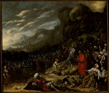 Rombout van Troyen - Miracle of the multiplication of bread (John 6-1-13) - M.Ob.2175 MNW - National Museum in Warsaw