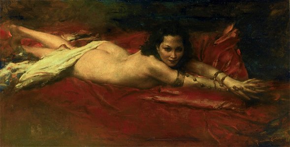Romualdo Locatelli - Portrait of a nude