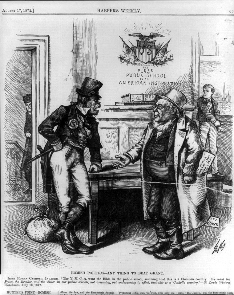 Romish politics - anything to beat Grant - Th. Nast. LCCN2005685063