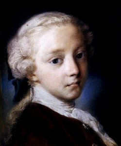 Rosalba Carriera - Portrait of a Boy - WGA4495. Free illustration for personal and commercial use.