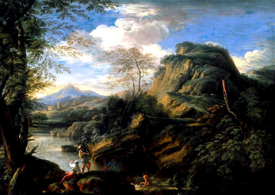 Rosa - A Mountain Landscape, 11961