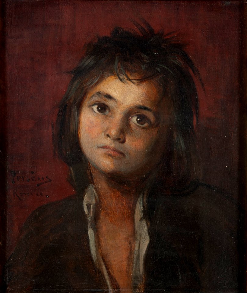 Romersk gosse. Studie (Edvard Perséus) - Nationalmuseum - 149888