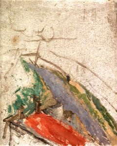 Rooftop and Lane- View from the Artist's Studio (gcf10282)