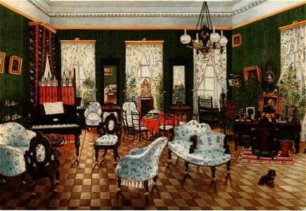 Room in Znamenskaya by anonim (1870-80s)