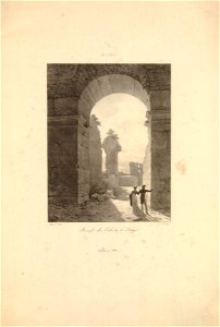 Rome - arcade du colisée, 1er étage (BM 1920,0420.91)