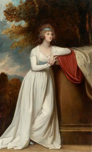 George Romney - Portrait of Barbara, Marchioness of Donegall