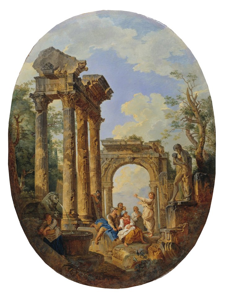 Roman Ruins (Giovanni Paolo Panini) - Nationalmuseum - 94378