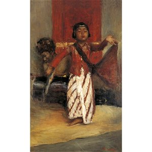 Romualdo Locatelli - Young dancer and drummer
