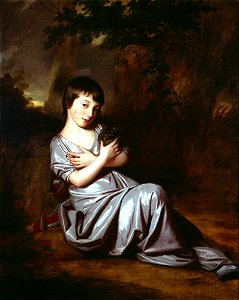 Elizabeth Ward by George Romney