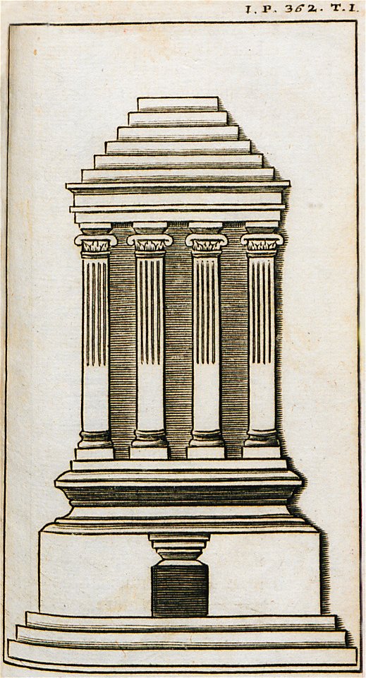 Roman tomb in Mylasa, later known as Gimis Ke - Spon Jacob - 1678