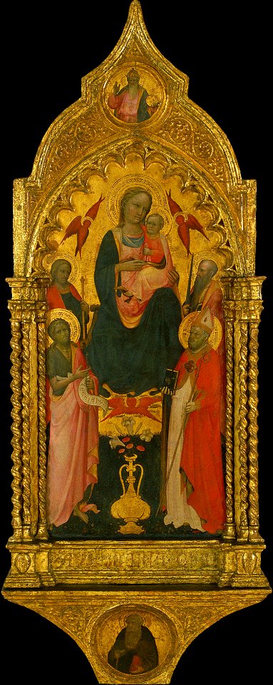 Rossello di Jacopo Franchi - Virgin and Saints - Google Art Project