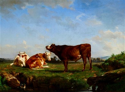 Rosa bonheur trois vaches au paturage055856)