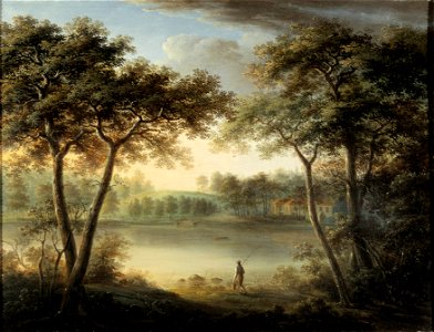Rosendal från norr (Jeanna Elisabeth Åkerman) - Nationalmuseum - 113375