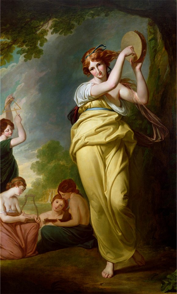 George Romney - Allegra or Mirth