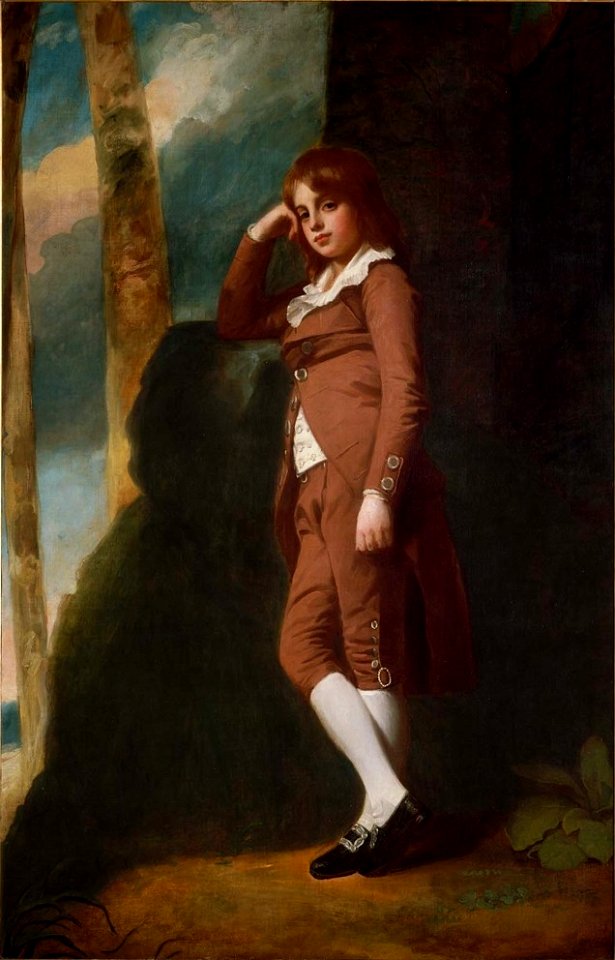George Romney - John Bensley Thornhill as a Boy (c.1784-85)