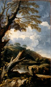 Rosa, Salvator - Monks Fishing - Google Art Project