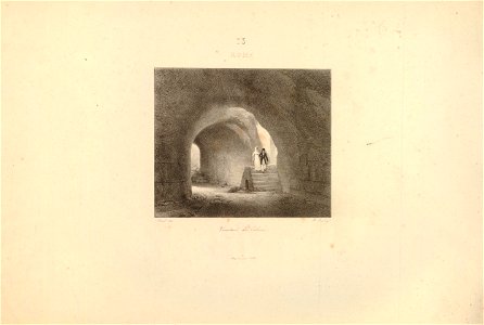Rome - vomitoire du Colisée (BM 1920,0420.102)