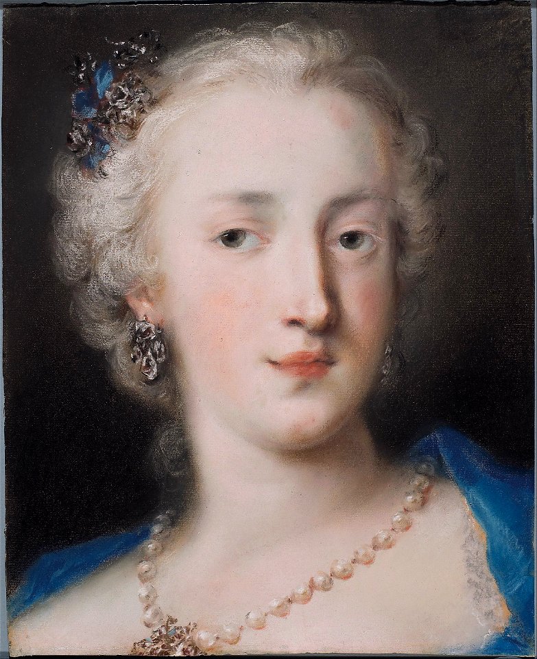 Rosalba Carriera - Portrait of a Woman - Google Art Project
